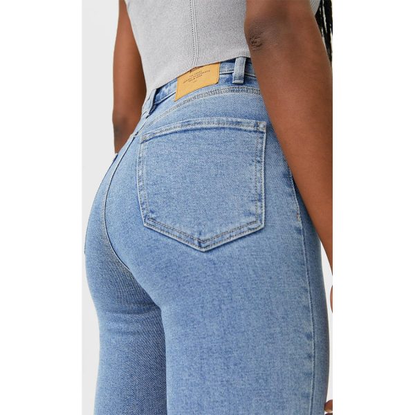 خرید شلوار جین زنانه استرادیواریوس کد 63926 | فروشگاه اینترنتی بانی استایل