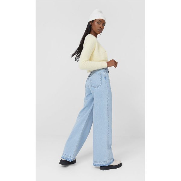 خرید شلوار جین زنانه استرادیواریوس کد 64019 | فروشگاه اینترنتی بانی استایل