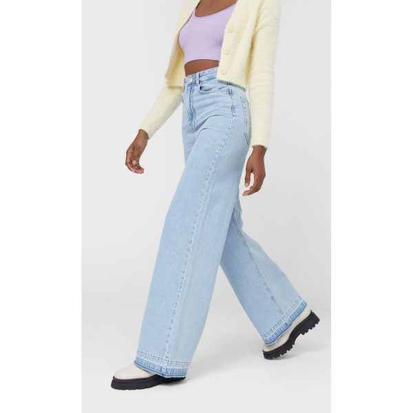 خرید شلوار جین زنانه استرادیواریوس کد 64019 | فروشگاه اینترنتی بانی استایل