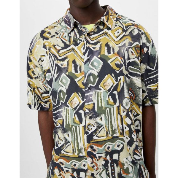خرید پیراهن آستین کوتاه مردانه برشکا کد 68662 | فروشگاه اینترنتی بانی استایل