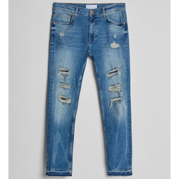 خرید شلوار جین مردانه برشکا کد 68827 | فروشگاه اینترنتی بانی استایل