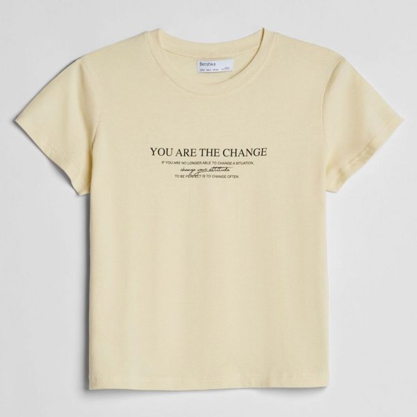 خرید تی شرت زنانه برشکا کد 68991 | فروشگاه اینترنتی بانی استایل