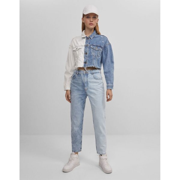 خرید شلوار جین مام استایل زنانه برشکا کد 69144 | فروشگاه اینترنتی بانی استایل