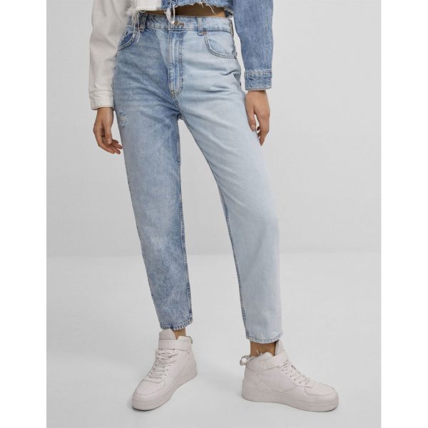 خرید شلوار جین مام استایل زنانه برشکا کد 69144 | فروشگاه اینترنتی بانی استایل