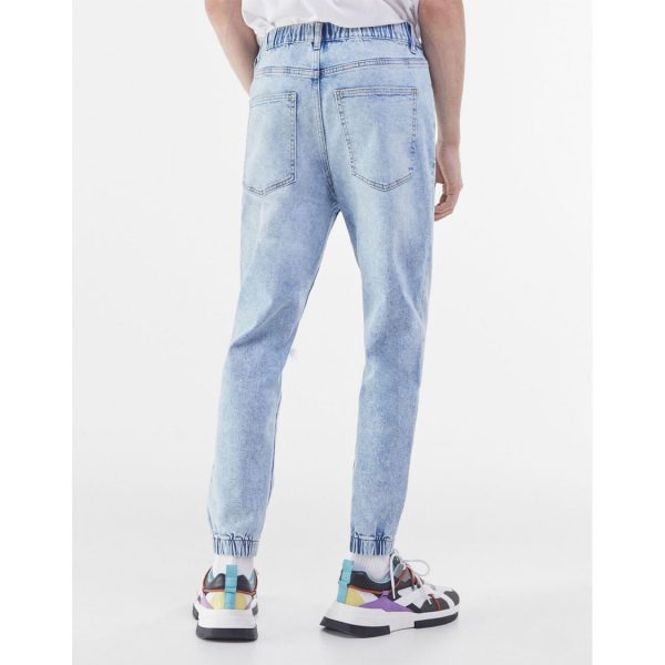خرید شلوار جین دمپا کش مردانه برشکا کد 70030 | فروشگاه اینترنتی بانی استایل