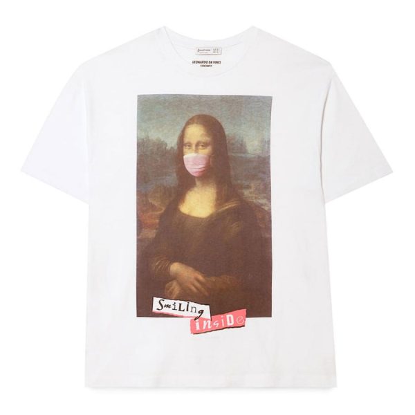 خرید تی شرت زنانه استرادیواریوس کد 71401 | فروشگاه اینترنتی بانی استایل