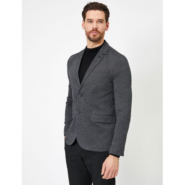 قیمت و خرید کت تک مردانه کوتون کد 77099 | فروشگاه اینترنتی بانی استایل