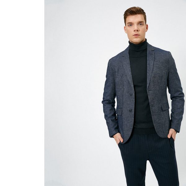 قیمت و خرید کت تک مردانه کوتون کد 77195 | فروشگاه اینترنتی بانی استایل