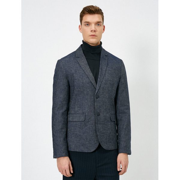 قیمت و خرید کت تک مردانه کوتون کد 77195 | فروشگاه اینترنتی بانی استایل