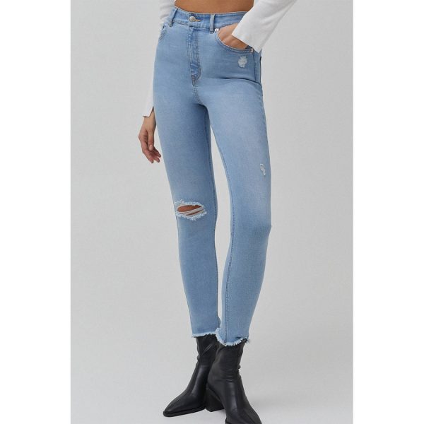 خرید شلوار جین زنانه پول اند بیر کد 77968 | فروشگاه اینترنتی بانی استایل
