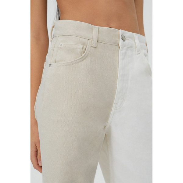 خرید شلوار جین راسته زنانه پول اند بیر کد 77982 | فروشگاه اینترنتی بانی استایل