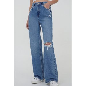 خرید شلوار جین زنانه پول اند بیر کد 78084 | فروشگاه اینترنتی بانی استایل
