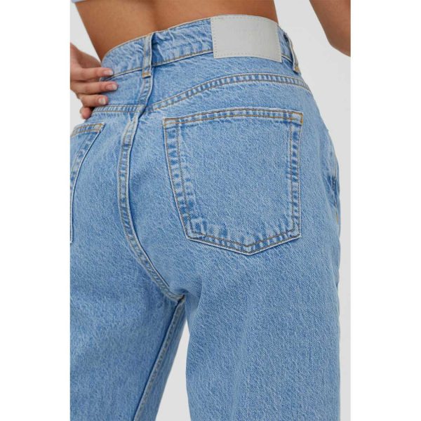 خرید شلوار جین راسته زنانه پول اند بیر کد 78105 | فروشگاه اینترنتی بانی استایل