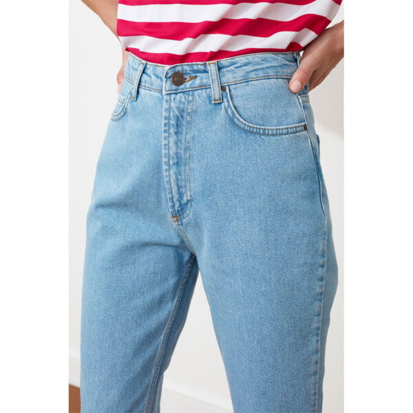 خرید شلوار جین مام استایل زنانه ترندیول میلا کد 80538 | بانی استایل