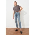 خرید شلوار جین زنانه ترندیول میلا کد 80573 | فروشگاه اینترنتی بانی استایل