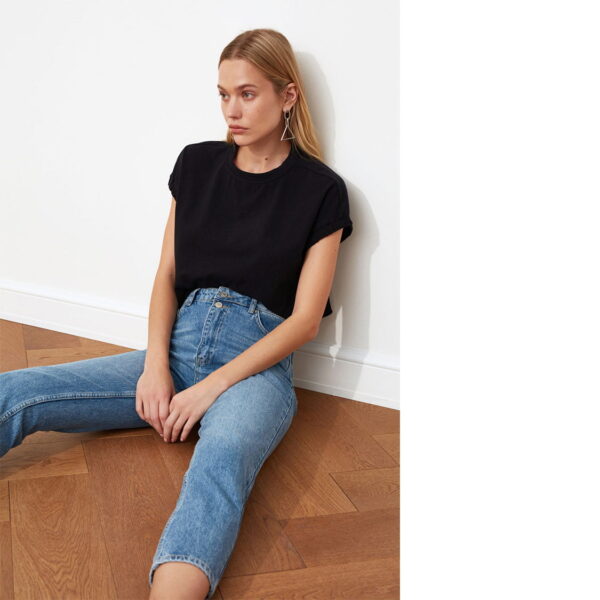 خرید شلوار جین زنانه ترندیول میلا کد 80599 | فروشگاه اینترنتی بانی استایل