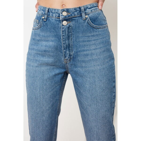 خرید شلوار جین زنانه ترندیول میلا کد 80599 | فروشگاه اینترنتی بانی استایل