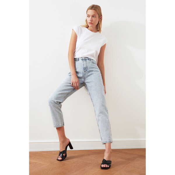 خرید شلوار جین زنانه ترندیول میلا کد 80722 | فروشگاه اینترنتی بانی استایل