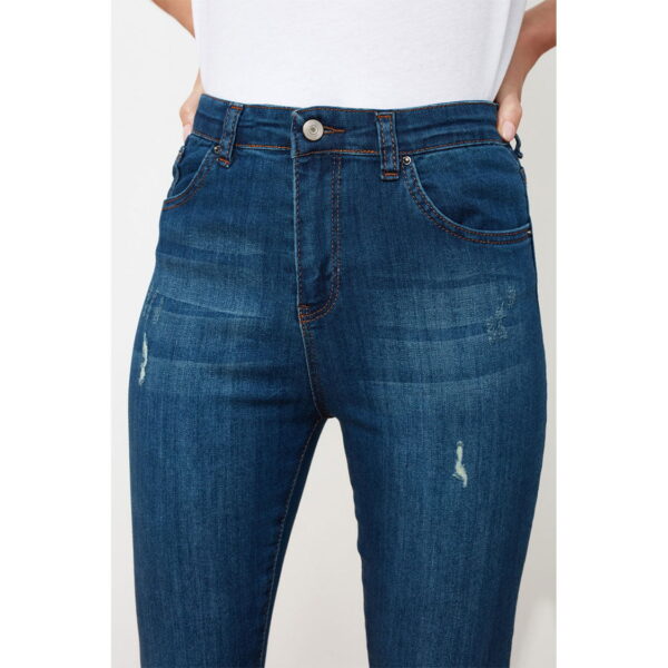 خرید شلوار جین جذب زنانه ترندیول میلا کد 80857 | فروشگاه اینترنتی بانی استایل