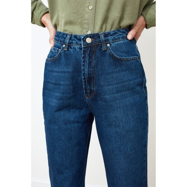خرید شلوار جین مام استایل زنانه ترندیول میلا کد 80882 | بانی استایل