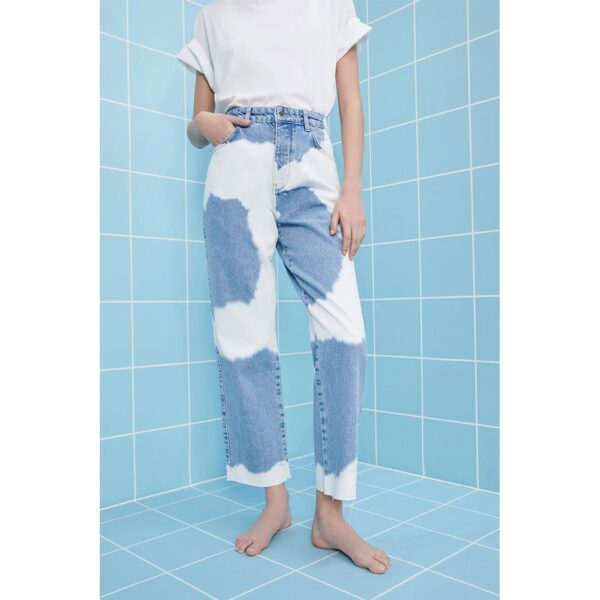 خرید شلوار جین راسته زنانه زارا کد 82526 | فروشگاه اینترنتی بانی استایل