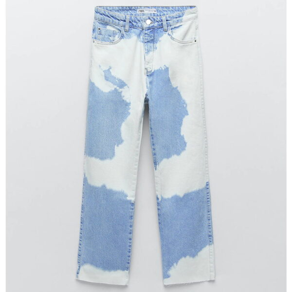 خرید شلوار جین راسته زنانه زارا کد 82526 | فروشگاه اینترنتی بانی استایل