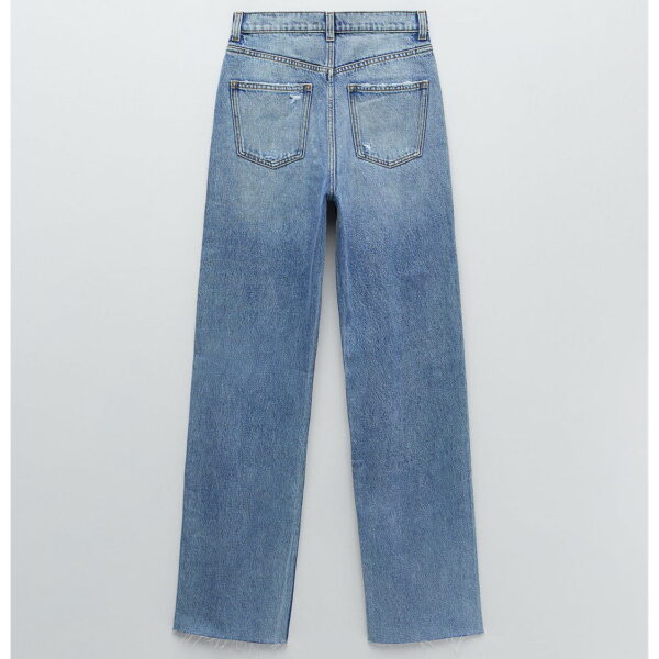 قیمت و خرید شلوار جین زنانه زارا کد 85485 | فروشگاه اینترنتی بانی استایل