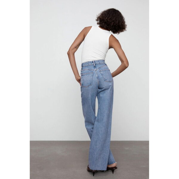 قیمت و خرید شلوار جین زنانه زارا کد 85651 | فروشگاه اینترنتی بانی استایل