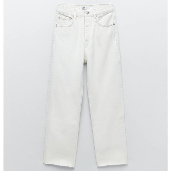 خرید شلوار جین راسته زنانه زارا کد 85713 | فروشگاه اینترنتی بانی استایل