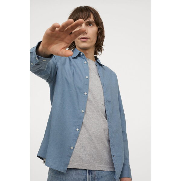 خرید پیراهن آستین بلند مردانه اچ اند ام کد 86562 | فروشگاه اینترنتی بانی استایل