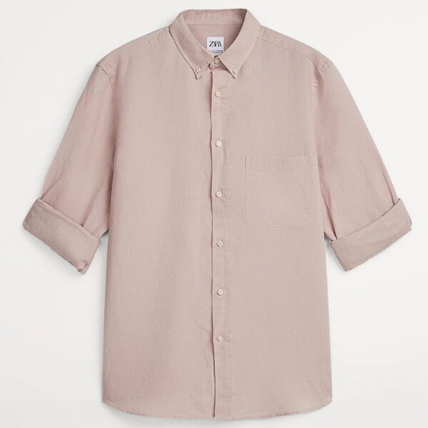 خرید پیراهن آستین بلند مردانه زارا کد 87816 | فروشگاه اینترنتی بانی استایل