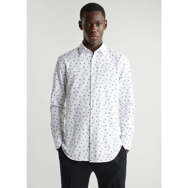 خرید پیراهن آستین بلند مردانه زارا کد 87977 | فروشگاه اینترنتی بانی استایل