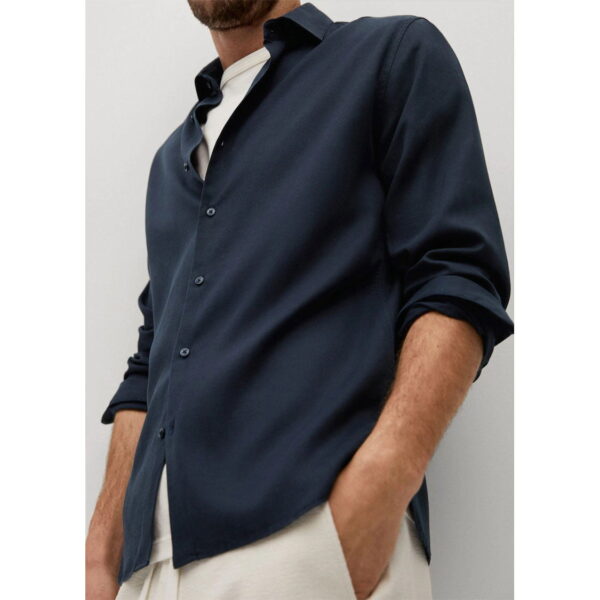 خرید پیراهن آستین بلند مردانه منگو کد 88042 | فروشگاه اینترنتی بانی استایل