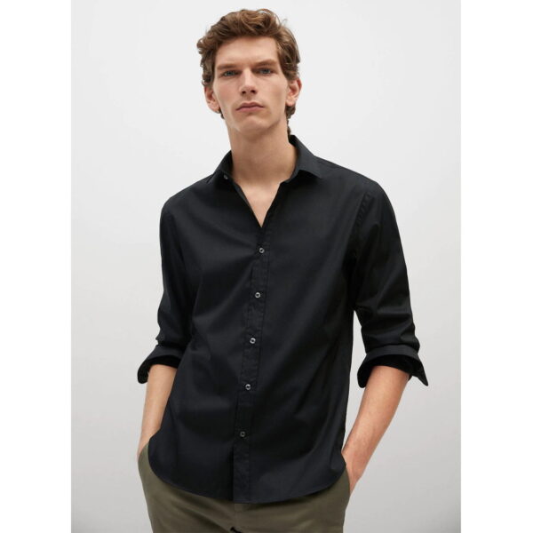 خرید پیراهن آستین بلند مردانه منگو کد 88279 | فروشگاه اینترنتی بانی استایل