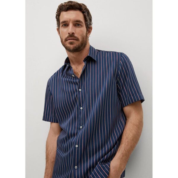 خرید پیراهن آستین کوتاه مردانه منگو کد 88293 | فروشگاه اینترنتی بانی استایل