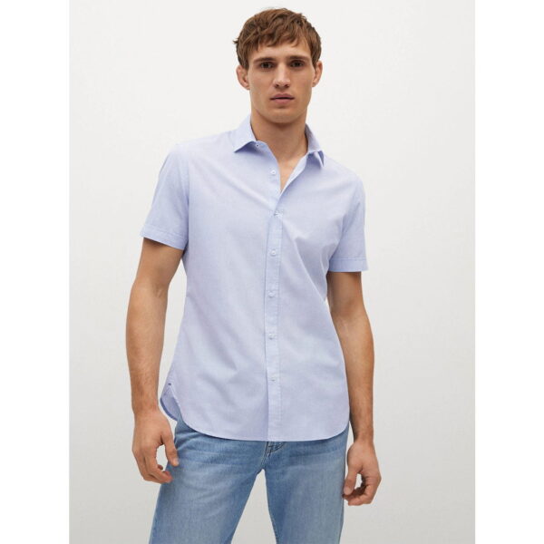 خرید پیراهن آستین کوتاه مردانه منگو کد 88417 | فروشگاه اینترنتی بانی استایل