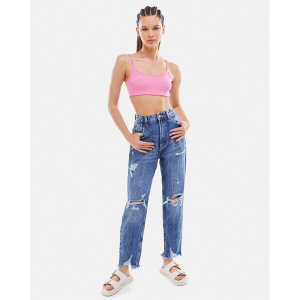 خرید شلوار جین زنانه برشکا کد 94195 | فروشگاه اینترنتی بانی استایل
