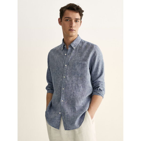 خرید پیراهن آستین بلند مردانه ماسیمو دوتی کد 94864 | فروشگاه اینترنتی بانی استایل