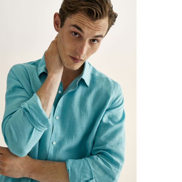 خرید پیراهن آستین بلند مردانه ماسیمو دوتی کد 95100 | فروشگاه بانی استایل