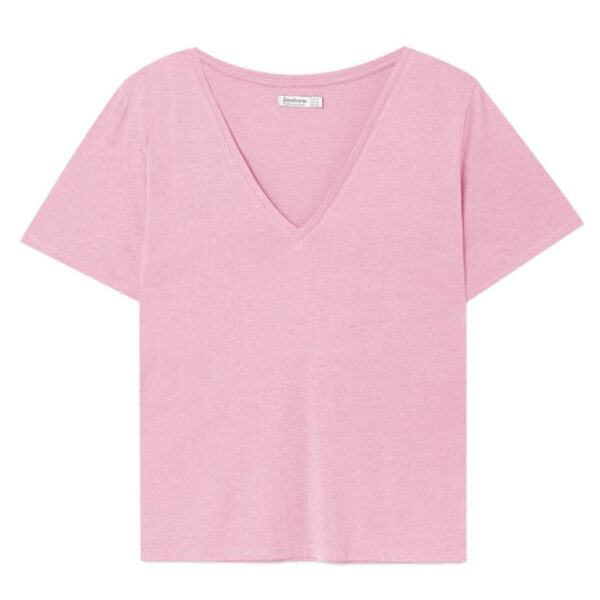 خرید تی شرت یقه هفت زنانه استرادیواریوس کد 95751 | فروشگاه بانی استایل