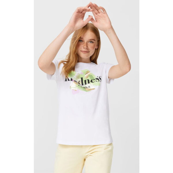 خرید تی شرت زنانه استرادیواریوس کد 96004 | فروشگاه اینترنتی بانی استایل