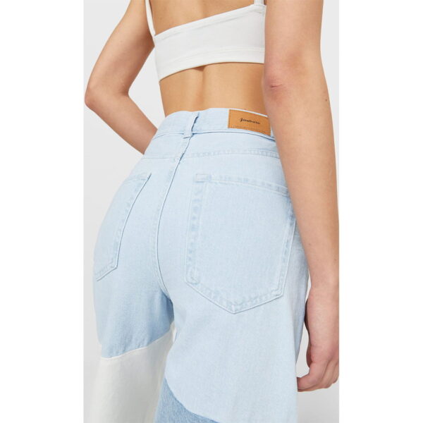 خرید شلوار جین راسته زنانه استرادیواریوس کد 96244 | فروشگاه بانی استایل