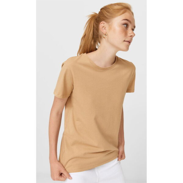 خرید تی شرت آستین کوتاه زنانه استرادیواریوس کد 96355 | بانی استایل