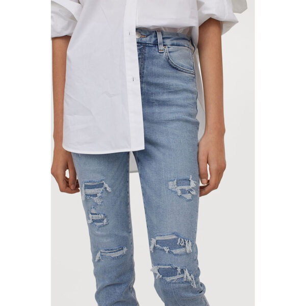 خرید شلوار جین زنانه اچ اند ام کد 98284 | فروشگاه اینترنتی بانی استایل