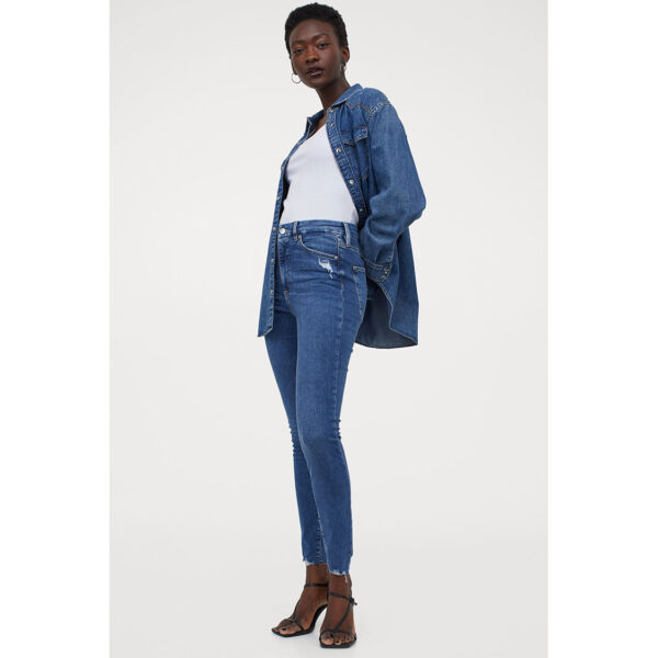 خرید شلوار جین زنانه اچ اند ام کد 98299 | فروشگاه اینترنتی بانی استایل