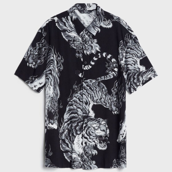 خرید پیراهن طرح دار مردانه برشکا کد 99339 | فروشگاه اینترنتی بانی استایل