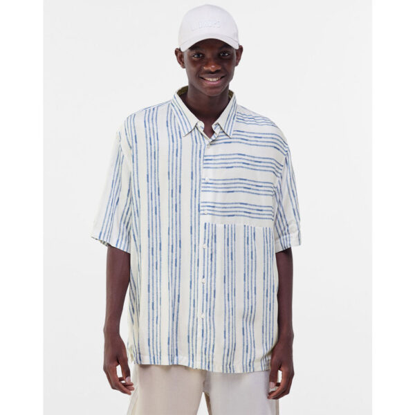 خرید پیراهن راه راه مردانه برشکا کد 99635 | فروشگاه اینترنتی بانی استایل