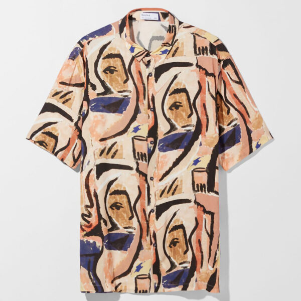 خرید پیراهن طرح دار مردانه برشکا کد 99670 | فروشگاه اینترنتی بانی استایل