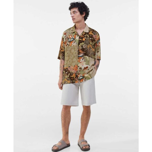 خرید پیراهن طرح دار مردانه برشکا کد 99706 | فروشگاه اینترنتی بانی استایل