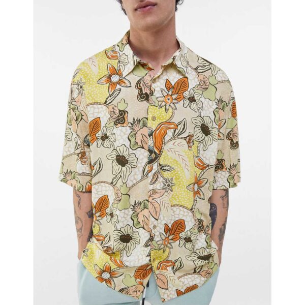 خرید پیراهن طرح دار مردانه برشکا کد 99718 | فروشگاه اینترنتی بانی استایل